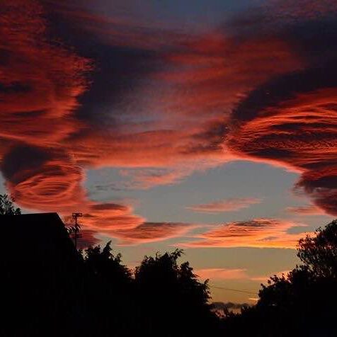 Закатное небо Форреса - сентябрь 2016